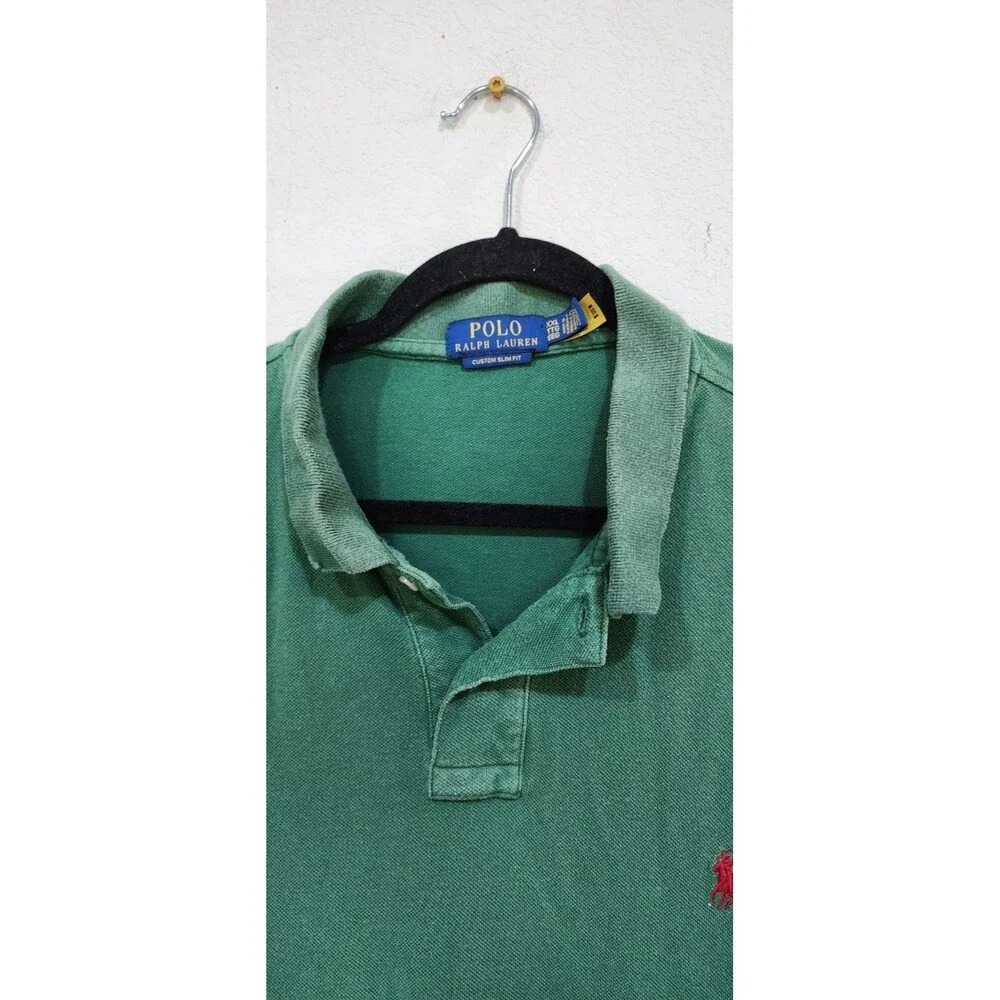 Polo Ralph Lauren Short Sleeve Classic Fit Faded Forest Green Polo XXL